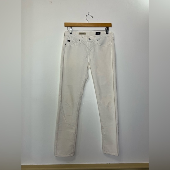 Adriano Goldschmied The Stevie Ankle Slim Straight Corduroy Pants Womens Sz 26R - Picture 1 of 8